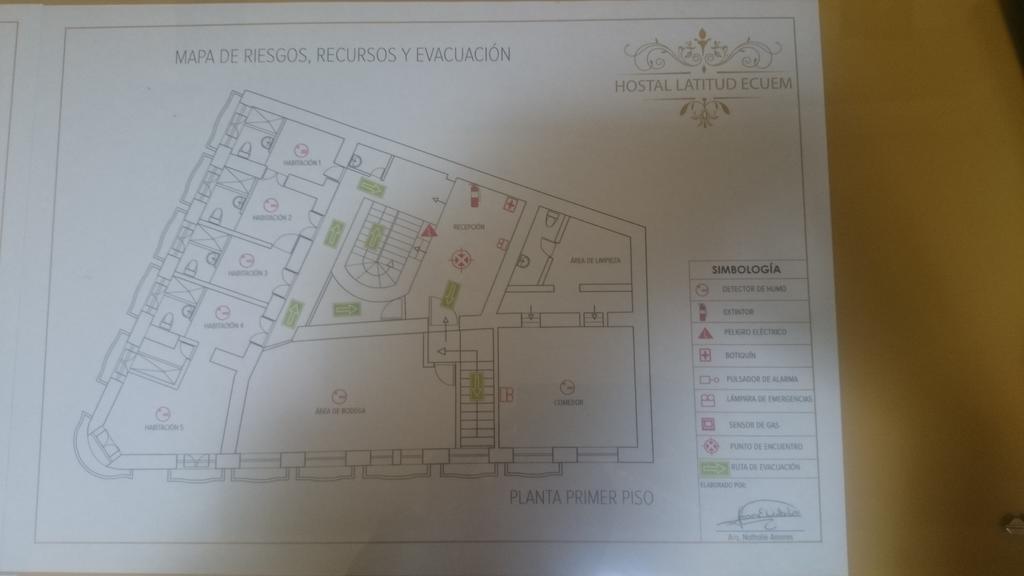 Hostal Latitud Ecuem Quito Exteriér fotografie